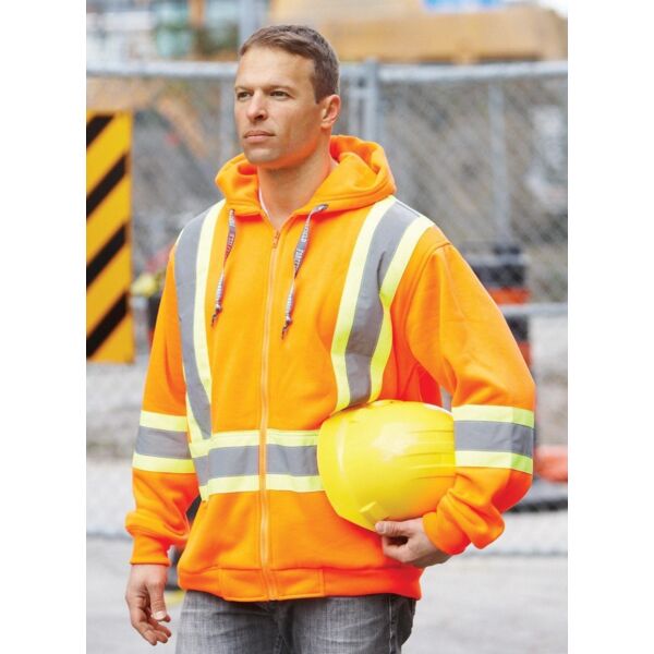 Deluxe Safety Hoodie W'Attached Hood Thumbnail